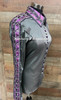 Gray with Shades of Purple All Day Show Shirt - Ladies Size Extra Large Gray with Shades of Purple All Day Show Shirt - Ladies Size Extra Large
