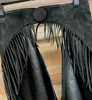 Black Rough Out Chaps - Ladies Size Extra Small/Small