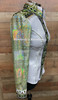 White, Lime, Gold, Black and Teal All Day Show Shirt - Ladies Size Small