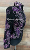 Black and Purple Show Jacket - Ladies Size Medium/Large