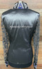 Charcoal, Silver, White, Black and Purple All Day Show Shirt - Ladies Size Large/Extra Large