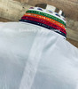 White, Black, Red, Orange and Green All Day Show Shirt - Ladies Size Large