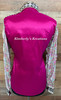 Fuchsia All Day Show Shirt with Floral Sleeves - Ladies Size Large