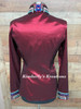 Burgundy, Turquoise, Royal, and Black All Day Show Shirt - Ladies Size Large
