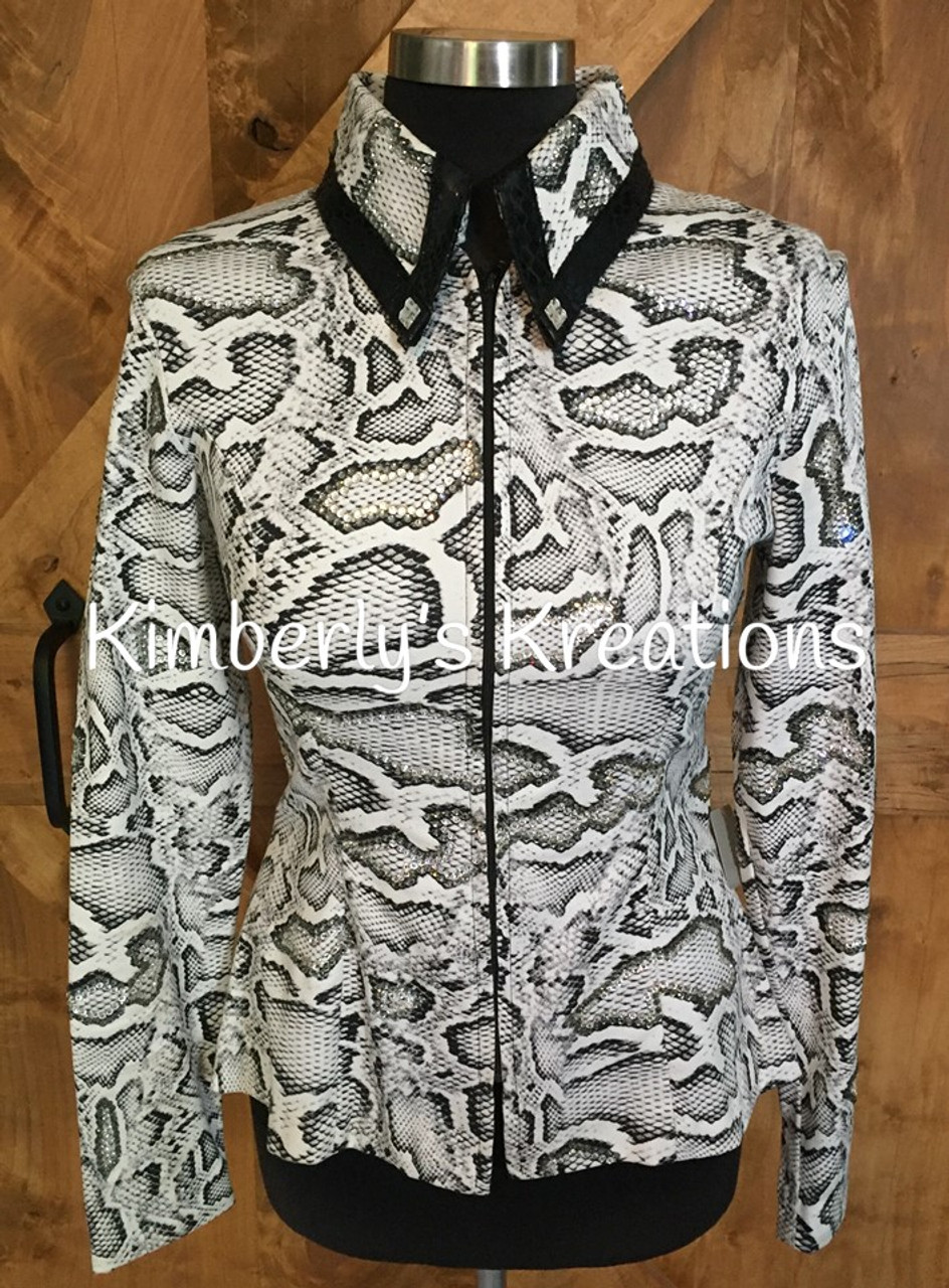 Amazon.com: Men's Snakeskin Biker Jackets | Black King Python Leather Jacket  | Man's Leather Moto Jacket (XL) : Handmade Products