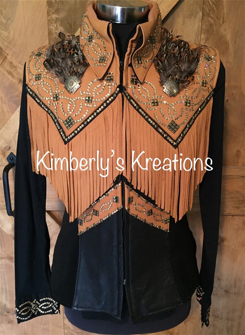 Bolero vest western on sale pleasure