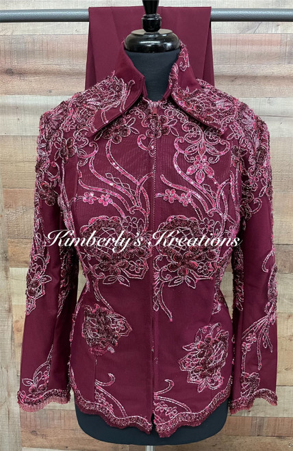 Burgundy Showmanship Set - Ladies Size Extra Large