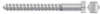 Seachoice SC2657 3/8 x 3" Lag Screws - Case of 1/Bag of 25