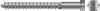 Seachoice SC1263 1/4 x 2" Lag Screws - Case of 10/Bag of 25