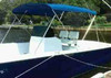Carver 55602 67-in.-72-in. Beam 36 to 46-in. High 3 Bow Ups-Able Bimini Tops