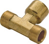 Seastar HF5533 Tee Brass Hydraulic Fitting - Bag of 3