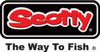 Scotty Downriggers 241BK Side/Deck Black Rod Holder Mount