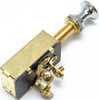 Sierra MP39580 SPDT Chrome/Brass Heavy Duty Push-Pull Switch