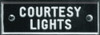 NAMEPLATE-COURTESY LIGHTS 5/PK
