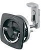 Perko 0932DP2BLK Black Adjustable Cam Bar Flush Lock and Latch