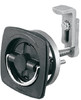 Perko 0932DP2BLK Black Adjustable Cam Bar Flush Lock and Latch