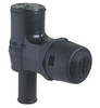 90 DEG FL TANK VENT W/WHT CAP