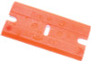 Scraperite SR25GPOE Orange Plastic Razor Blade - Pack of 25