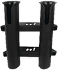 ROD RACK-HOLDS TWO-BLACK