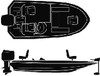 20'6  WIDE BASS BOAT COVER