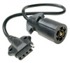 Seachoice 7 to 5 - way Round Adapter 18 inch Cable