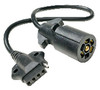 Seachoice 7 to 5 - way Round Adapter 18 inch Cable