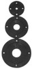 RIGGING GROMMET 2 IN.  BLK.