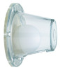 Seachoice 18281 Large Clear Self Bailing Scupper - Case of 12