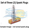 NGK Johnson 9.9-50 4 Stroke Suzuki DF9.9-90 Spark Plug DCPR6E - Set of 3