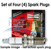 Champion Spark Plug RN9YC - Set of 4