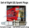 Champion Spark Plug RV15YC4 - Set of 8