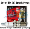 Champion Spark Plug RV15YC4 - Set of 6
