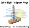 NGK GM 4 Cylinder V6 & V8 Short Reach Spark Plug BR6FS - Set of 8
