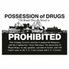 POSSESSION OF DRGS DECAL