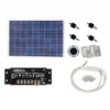 SOLAR PANEL CHGR KIT 12V