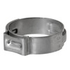 EAR CLAMP, 10 PACK   13/16", 17.8-21MM / .701-.827", BAND DIM 7X0.6MM   316 SS