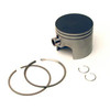 CLEARANCE PISTON KIT STD, JOHNSON/EVINRUDE 3CYL 3.187, 1986-1992