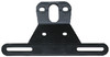 LICENSE PLATE BRACKET BLACK