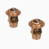 THERMOSTAT 2PK W/SEALS 143?F, MERCURY 40-225HP,