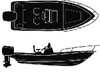 Seachoice Sterling Series Boat Cover, MODEL E