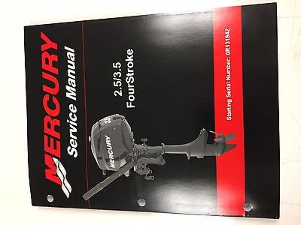 Mercury Mariner 2 5 3 5 Hp 4 Stroke Service Shop Repair Manual Happiemac Marine