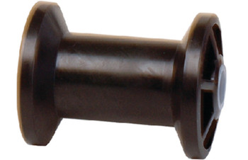 KEEL ROLLER 4IN SPOOL TYPE BLK