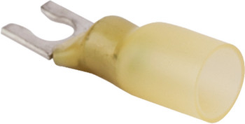 Sea-Dog Line 429452H-1 Yellow Heat Shrink Snap Spade Terminal - Pack of 6