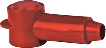 Blue Sea Systems Red Cable Cap Stud Insulators - Pack of 3