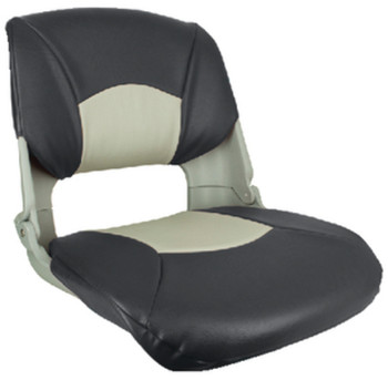 SKIPPER SEAT GRAY W/CHAR&GRAY