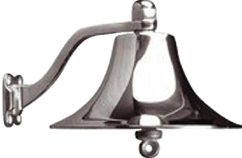 BRASS BELL(CHROME PLATED)-8 IN