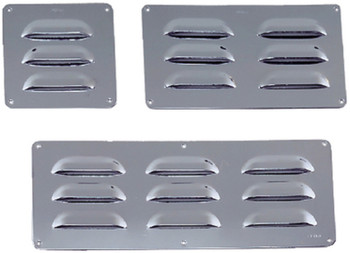 LOUVERED VENT 8 X3  C/P BR