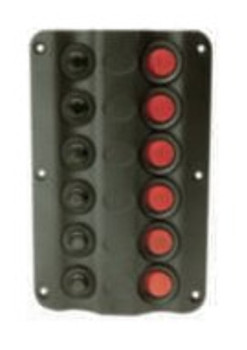 Seachoice 12341 SWITCH PANEL LED 8 GANG