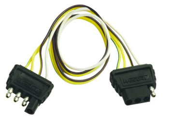Wesbar 707254 2-ft. 4-Way Extension Harness