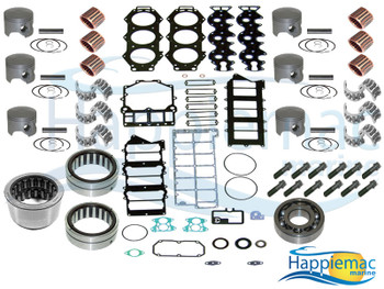 Yamaha 150 175 200 HP 2.6L HPDI 90 Degree V6 Powerhead Rebuild Kit Piston Block